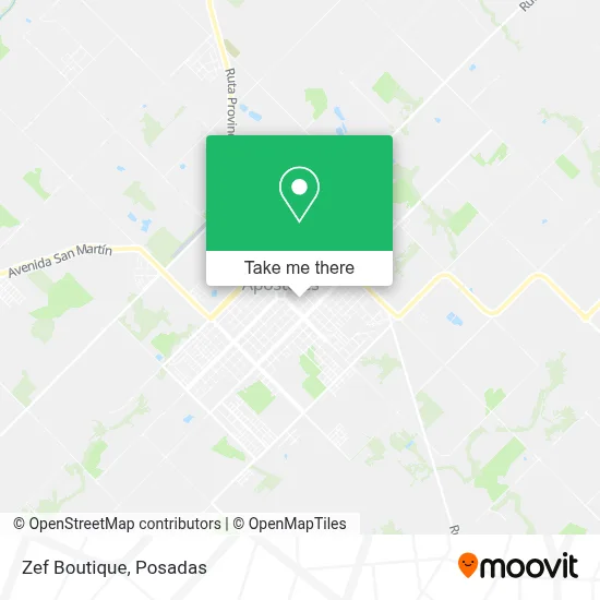 Zef Boutique map