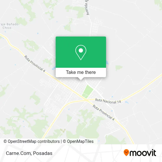 Carne.Com map