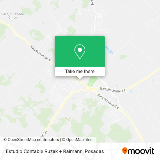 Estudio Contable Ruzak + Raimann map