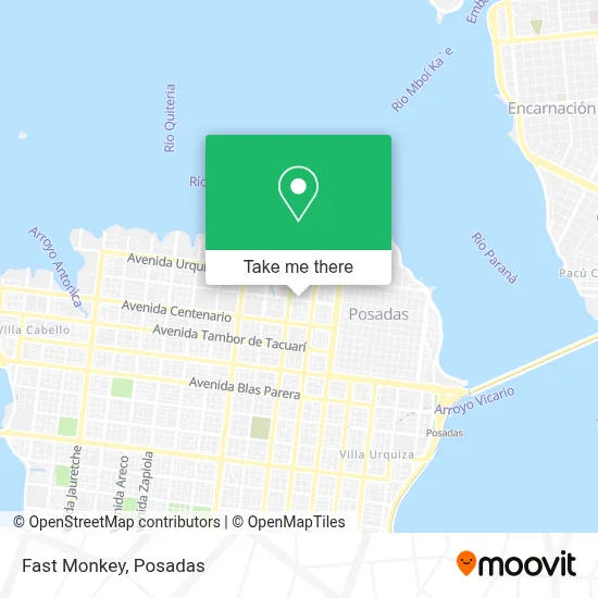 Fast Monkey map
