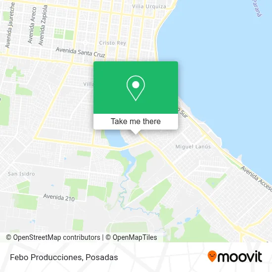 Febo Producciones map