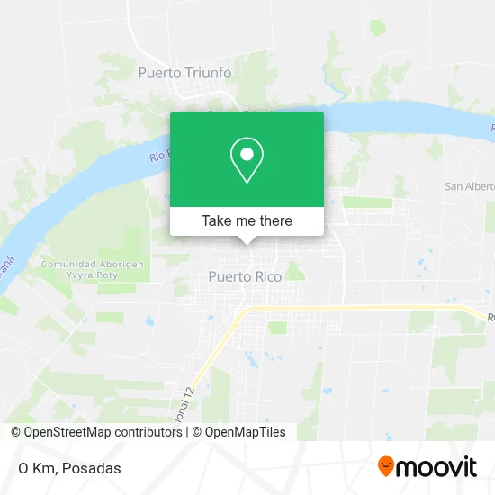 O Km map