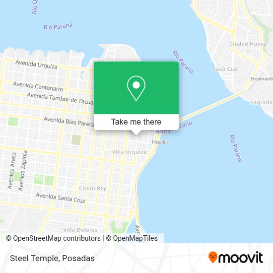 Steel Temple map