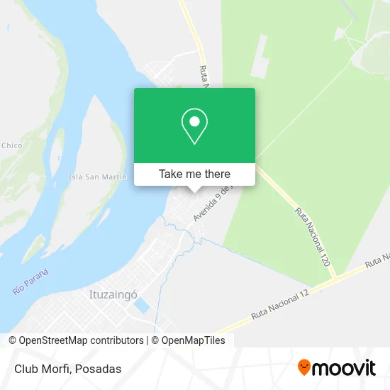 Club Morfi map