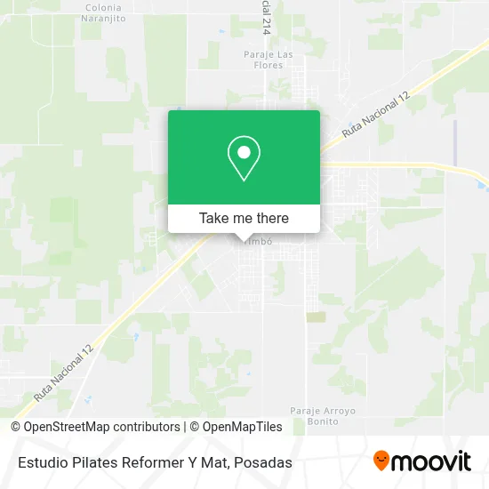 Estudio Pilates Reformer Y Mat map