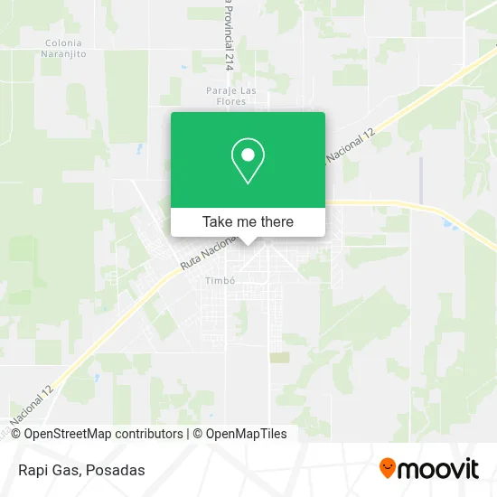 Rapi Gas map