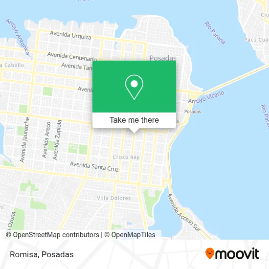 Romisa map