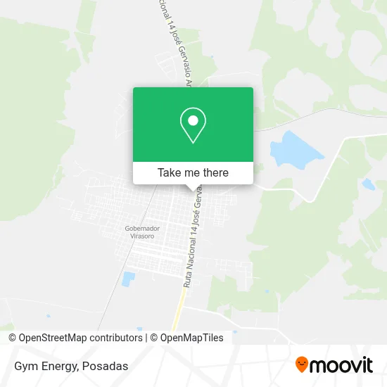 Gym Energy map