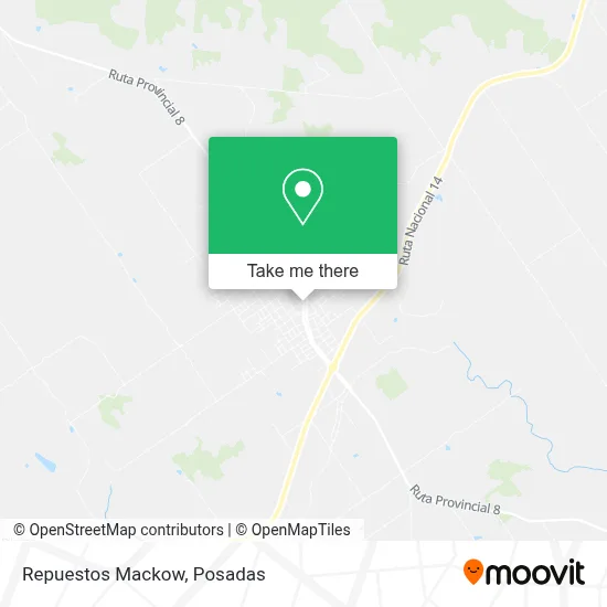 Repuestos Mackow map