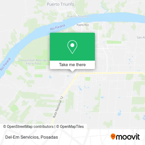 Del-Em Servicios map