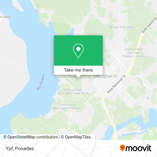Ypf map