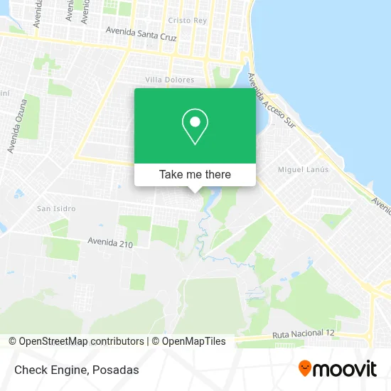 Check Engine map
