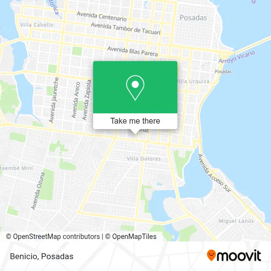 Benicio map