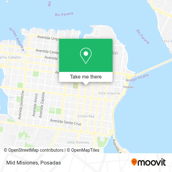 Mid Misiones map