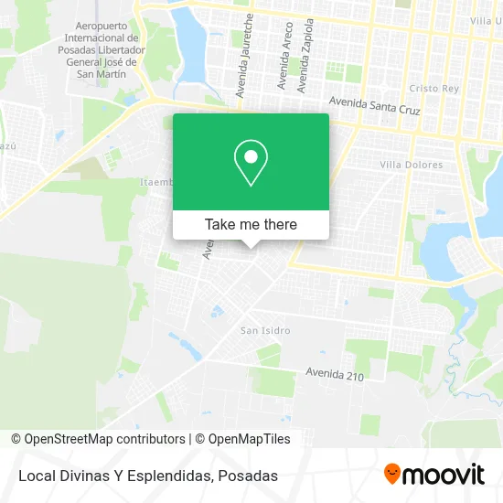 Local Divinas Y Esplendidas map