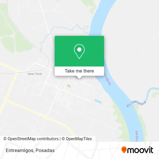 Entreamigos map