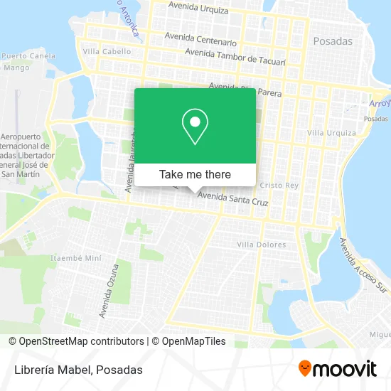 Librería Mabel map