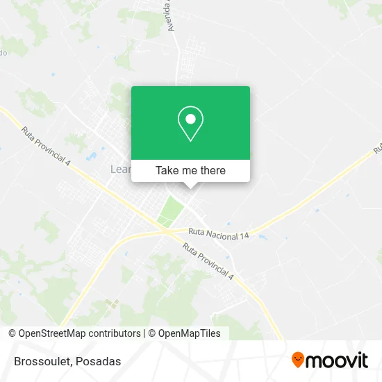 Brossoulet map