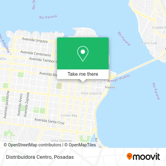 Distribuidora Centro map