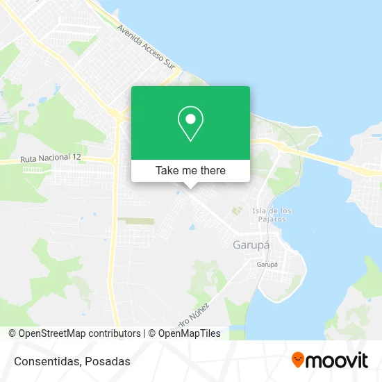 Consentidas map