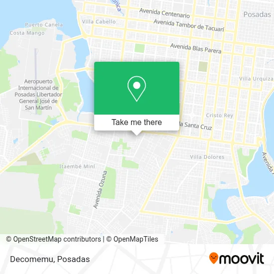 Decomemu map