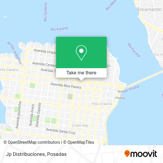 Jp Distribuciones map