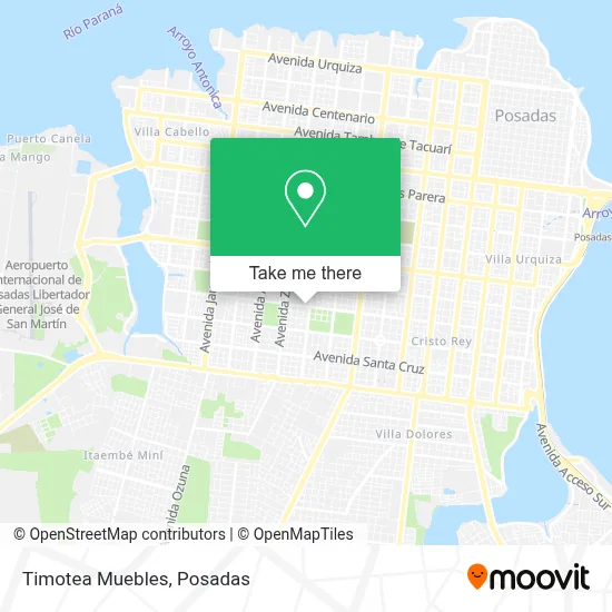 Timotea Muebles map