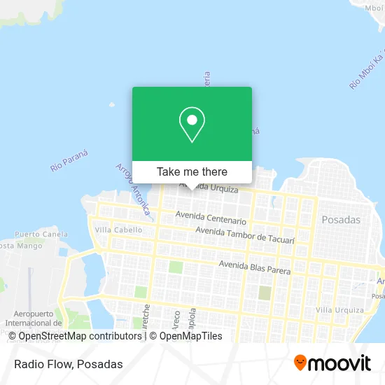 Radio Flow map