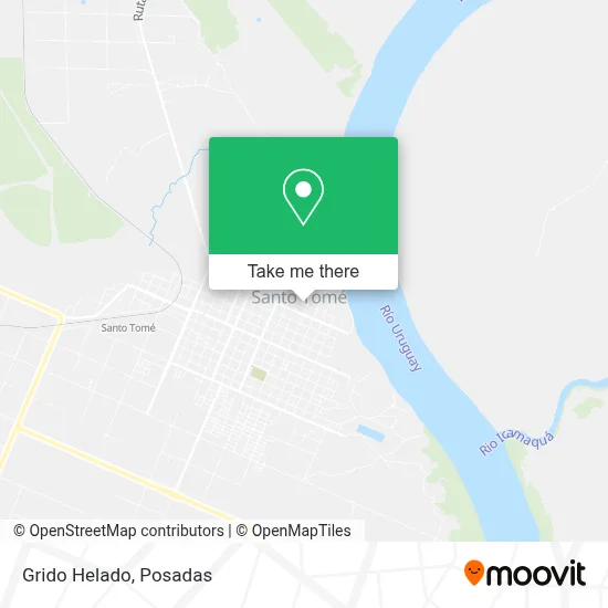 Grido Helado map