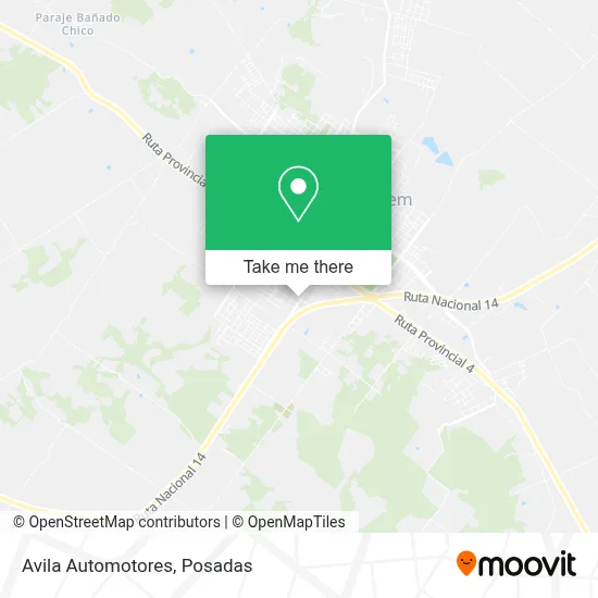 Avila Automotores map