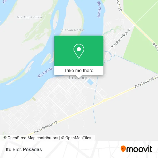 Itu Bier map