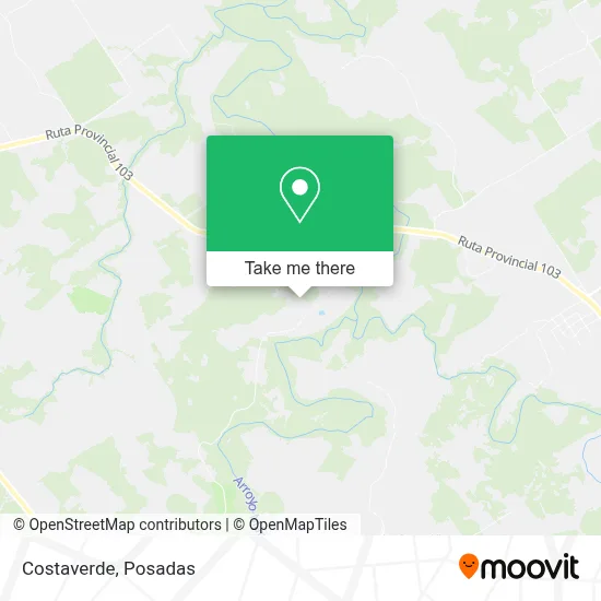 Costaverde map