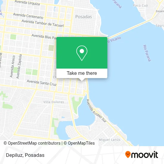 Depiluz map