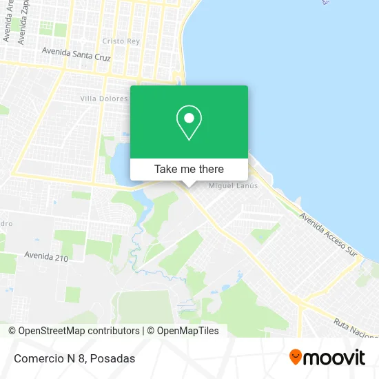 Comercio N 8 map