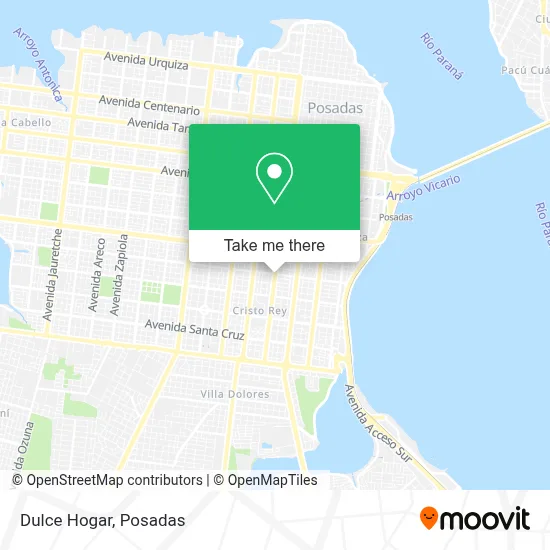 Dulce Hogar map