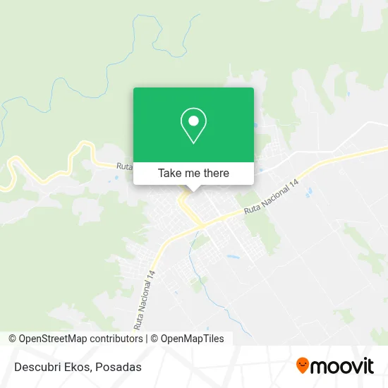 Descubri Ekos map