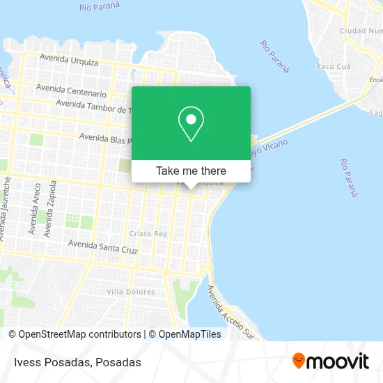 Ivess Posadas map