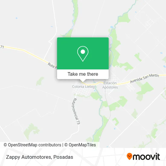 Zappy Automotores map