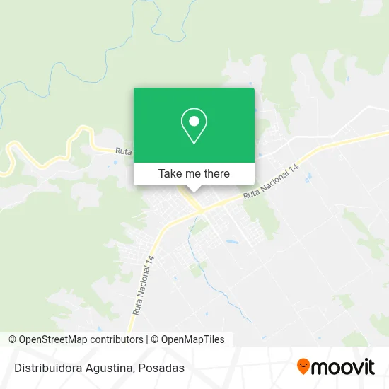 Distribuidora Agustina map