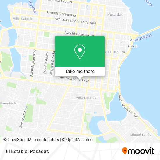 El Establo map