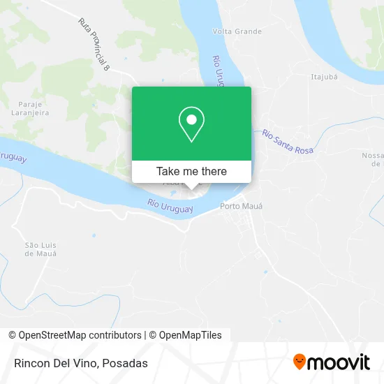 Rincon Del Vino map