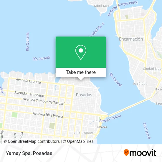 Yamay Spa map