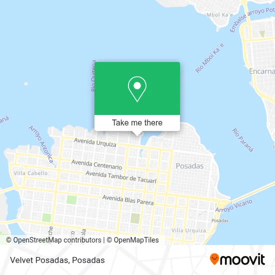 Velvet Posadas map