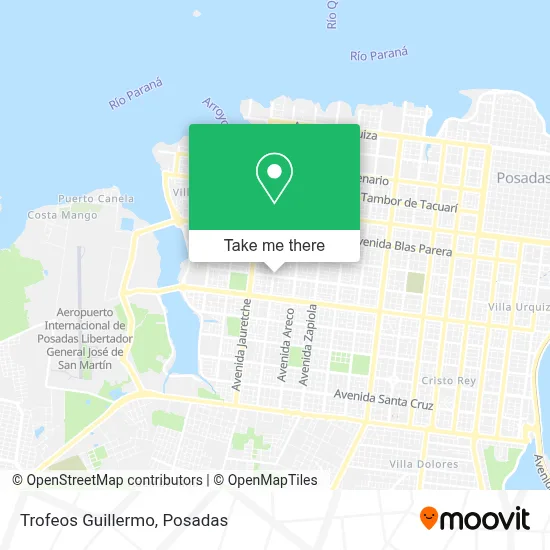 Trofeos Guillermo map