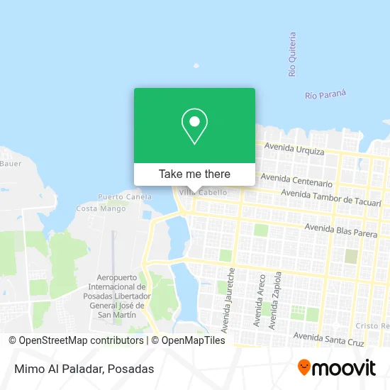 Mimo Al Paladar map