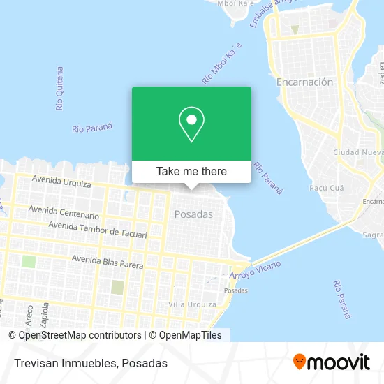 Trevisan Inmuebles map