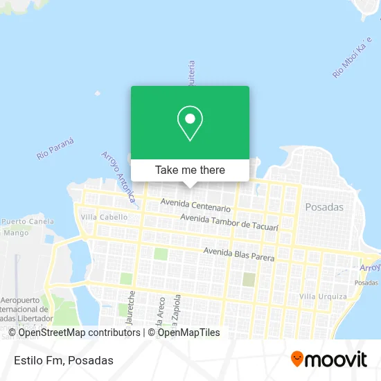 Estilo Fm map