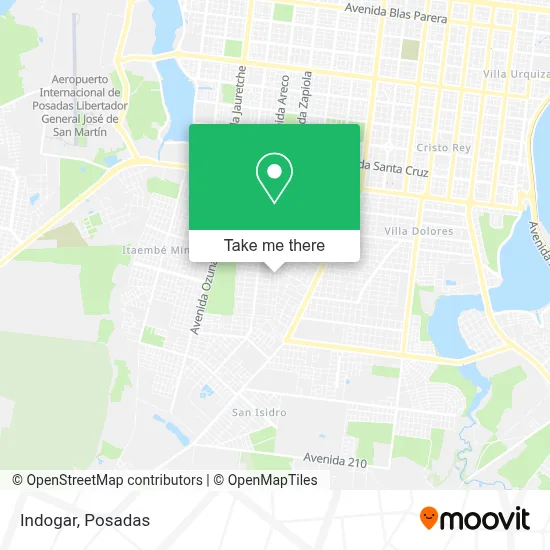 Indogar map