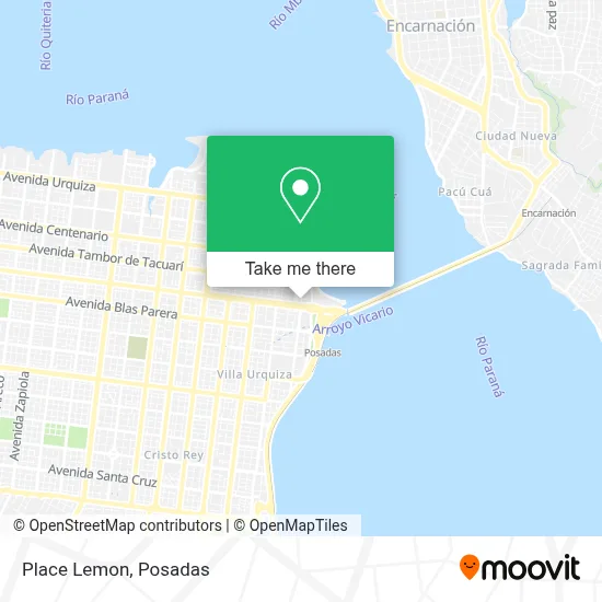 Place Lemon map