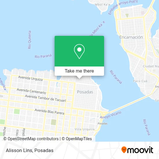 Alisson Lins map